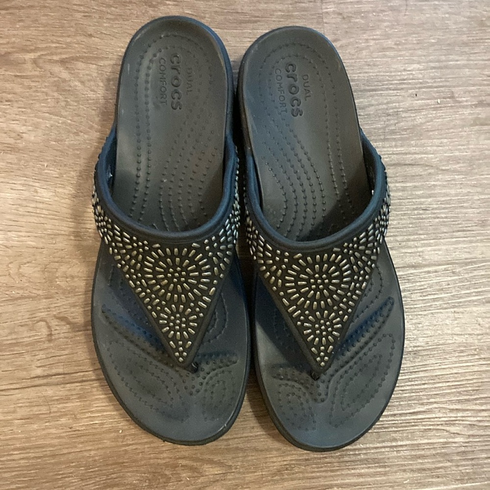 Crocs Monterrey Embellished Sandals